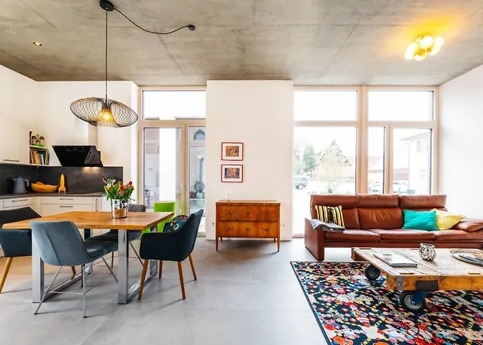 Апартаменты Hochwertige Neubauwohnung